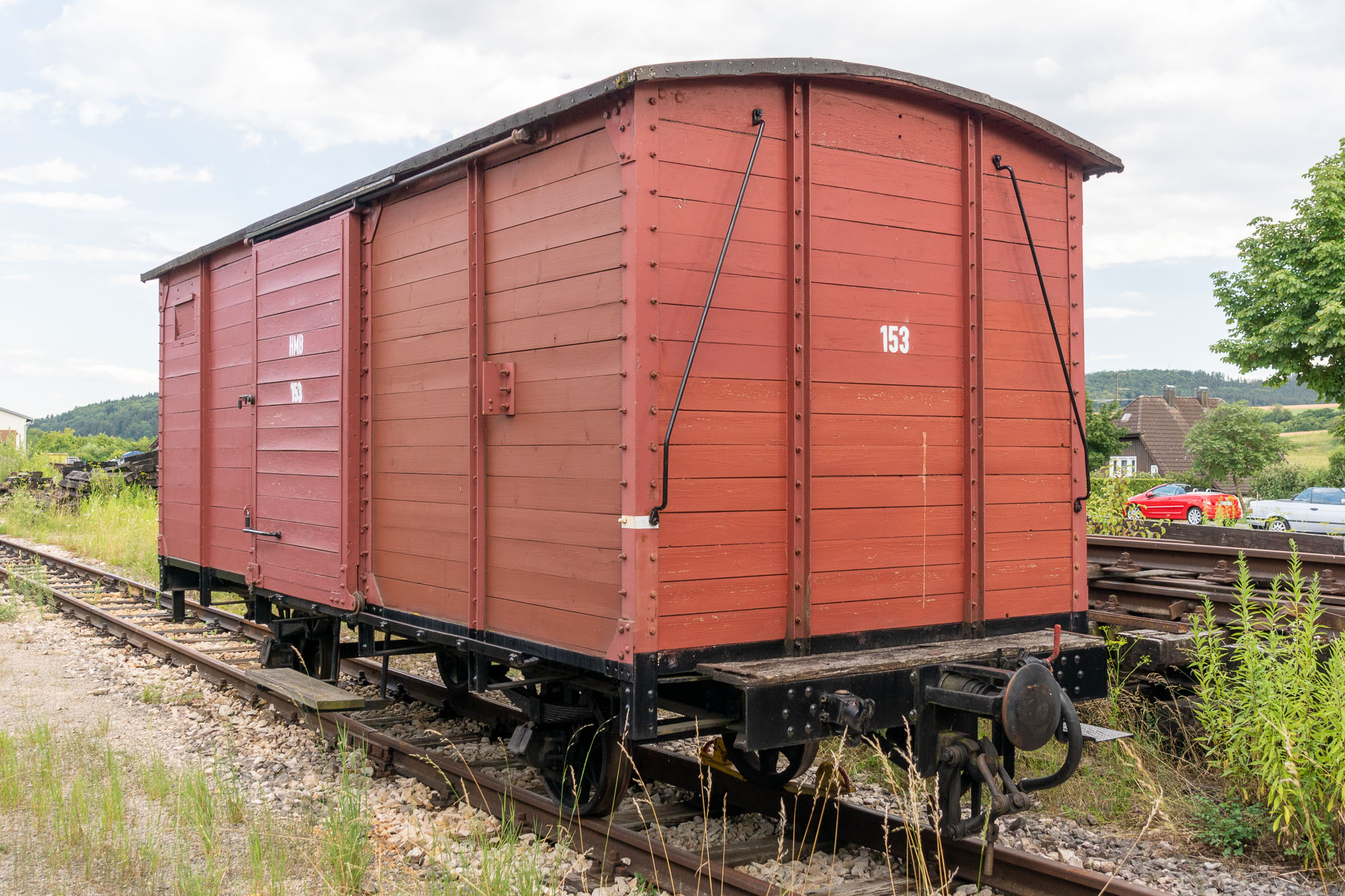 H rtsfeld Museumsbahn Gedeckter G terwagen Gw 153